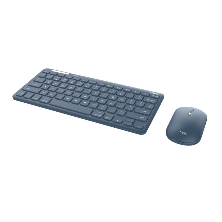 TRUST LYRA WL KEYBOARD   MOUSE IT BLUE