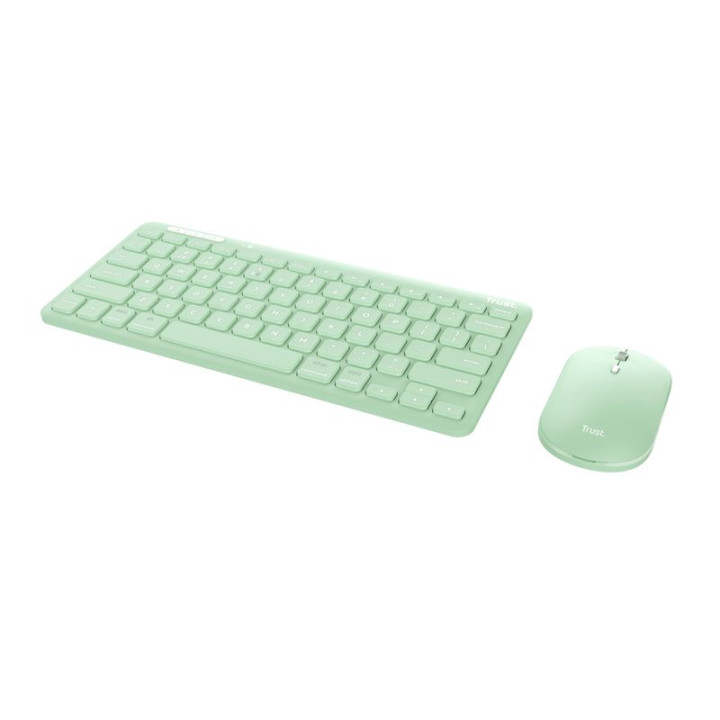 TRUST LYRA WL KEYBOARD   MOUSE IT GREEN