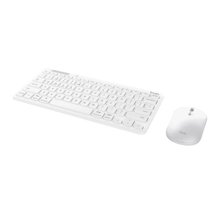 TRUST LYRA WL KEYBOARD   MOUSE IT WHITE