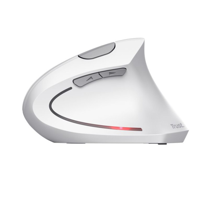 TRUST VERTO WIRELESS ERGO MOUSE WHT