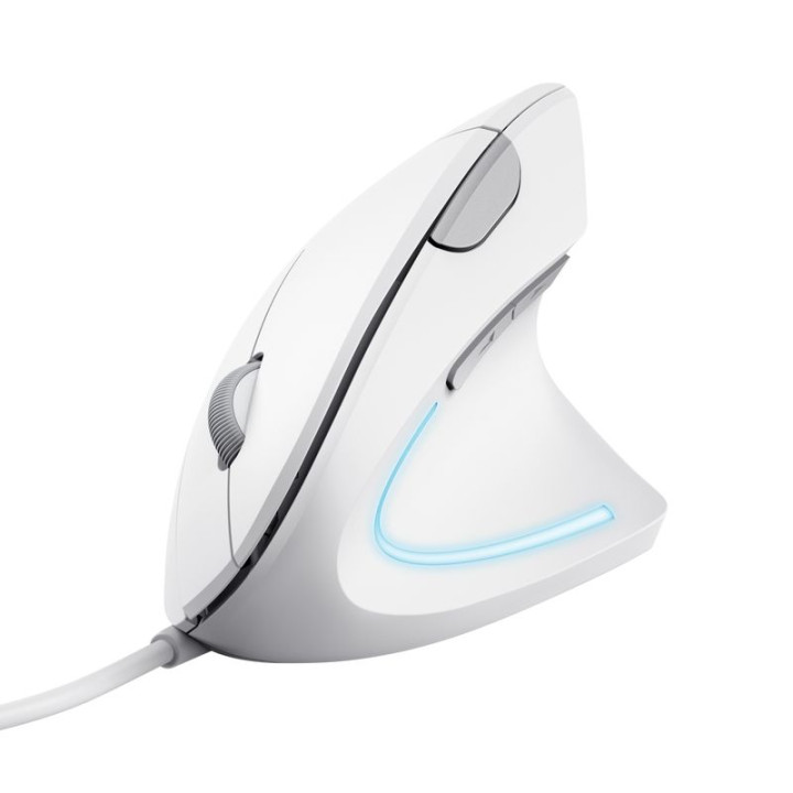 TRUST VERTO ERGO MOUSE WHT
