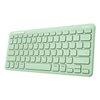 TRUST LYRA COMPACT WIRELESS KEYBOARD IT GREEN