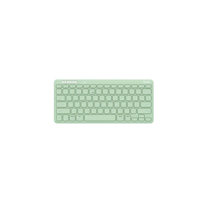 TRUST LYRA COMPACT WIRELESS KEYBOARD IT GREEN