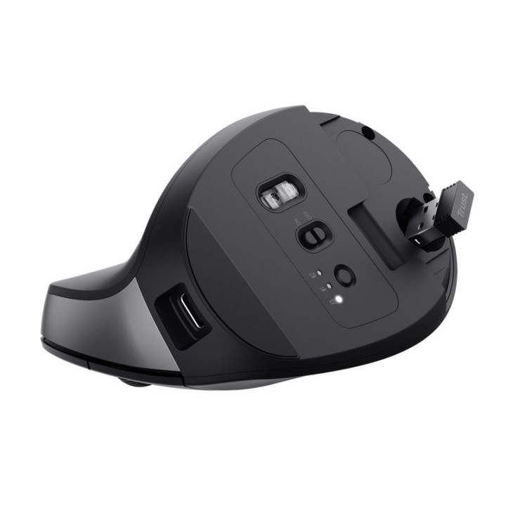 TRUST BAYO ERGONOMIC WIRELESS MOUSE BLK