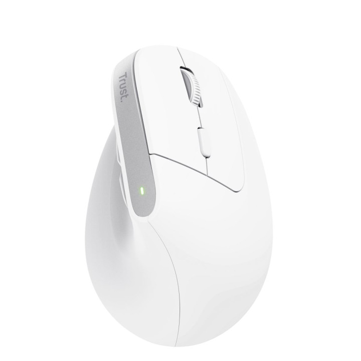 TRUST BAYO ERGONOMIC WIRELESS MOUSE WHT