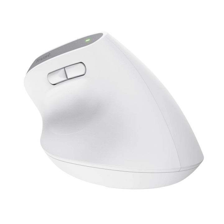 TRUST BAYO ERGONOMIC WIRELESS MOUSE WHT
