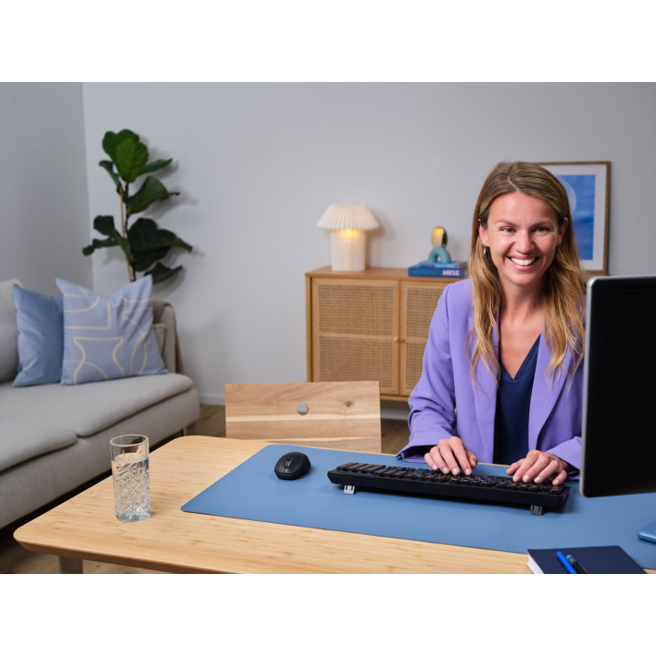 TRUST YVI MULTI-DEVICE WIRELESS MOUSE BLACK