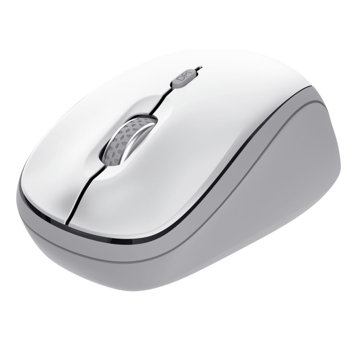 TRUST YVI MULTI-DEVICE WIRELESS MOUSE WHITE