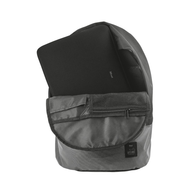 TRUST PRIMO SOFT SLEEVE FOR 13.3  LAPTOPS - BLACK