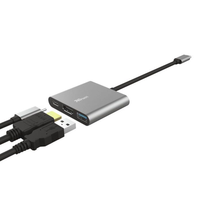 TRUST DALYX 3-IN-1 USB-C ADAPTER