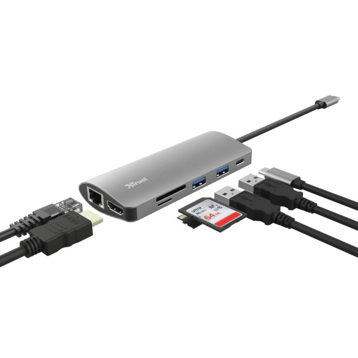 TRUST DALYX 7-IN-1 USB-C ADAPTER
