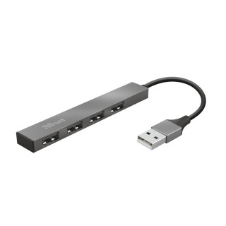 TRUST HALYX ALUMINIUM 4-PORT MINI USB HUB