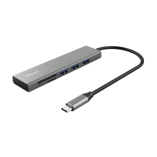 TRUST HALYX FAST USB-C HUB   CARD READER