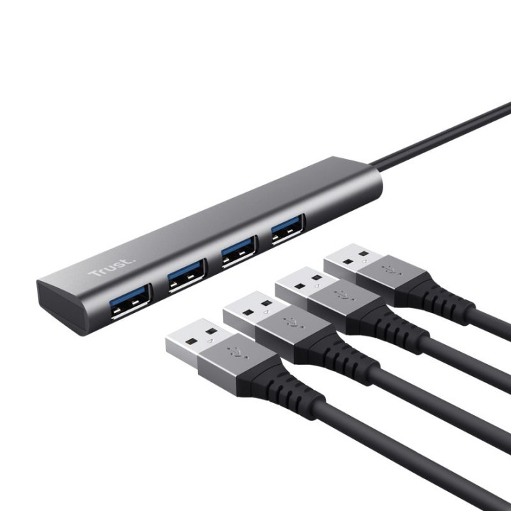 TRUST HALYX 4-PORT USB-C HUB