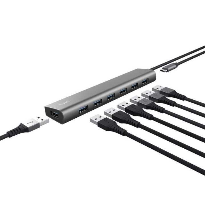 TRUST HALYX 7 PORT USB HUB