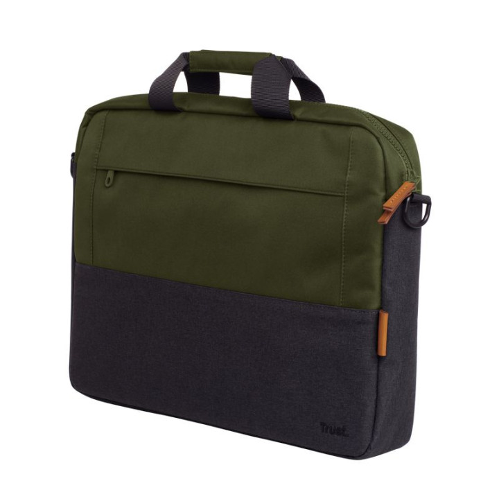 TRUST LISBOA 16  LAPTOP BAG - GREEN