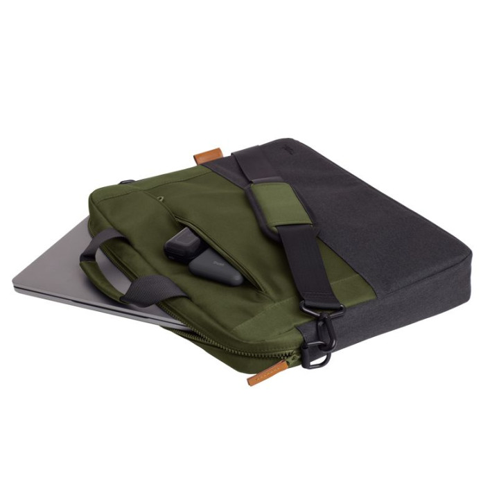TRUST LISBOA 16  LAPTOP BAG - GREEN