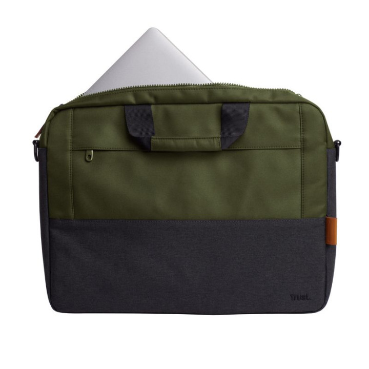 TRUST LISBOA 16  LAPTOP BAG - GREEN