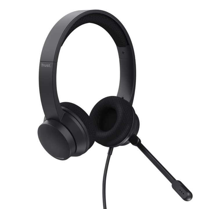 TRUST HS-260 USB-ENC PC HEADSET NOISE CANCELLING