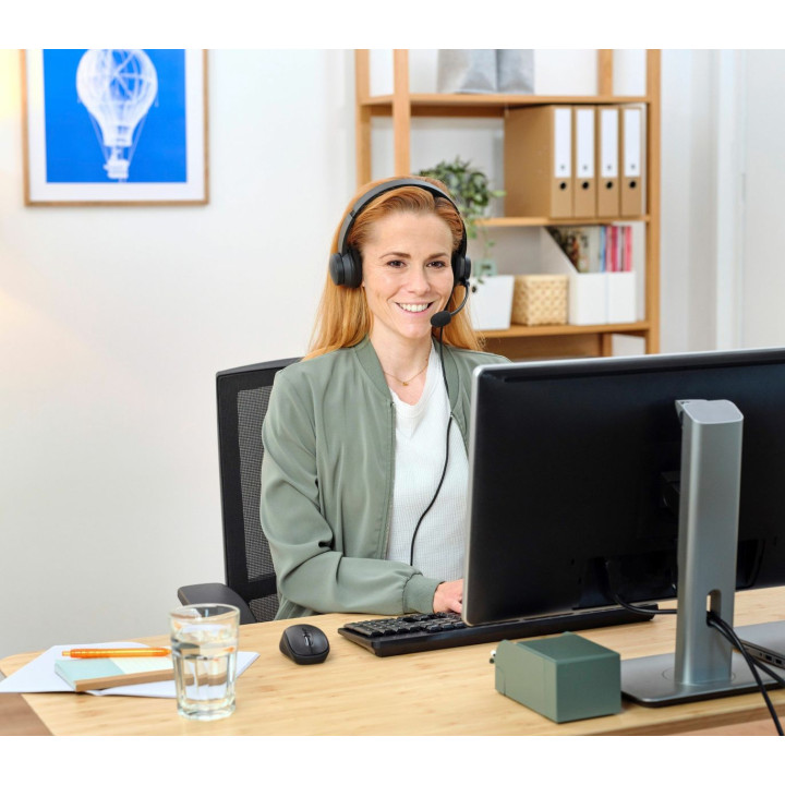 TRUST HS-260 USB-ENC PC HEADSET NOISE CANCELLING