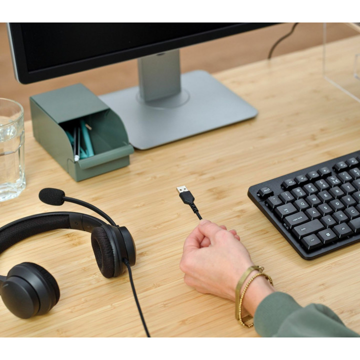 TRUST HS-260 USB-ENC PC HEADSET NOISE CANCELLING