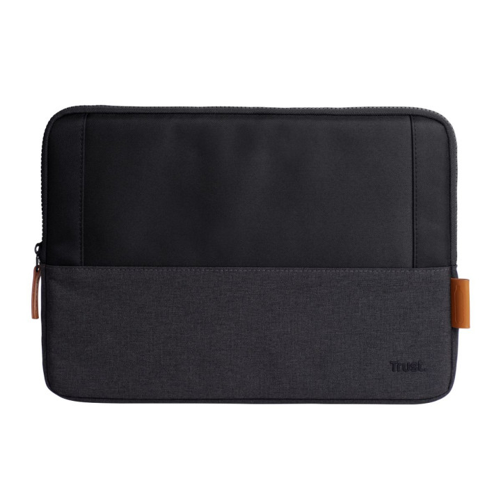 TRUST LISBOA 13.3  LAPTOP SLEEVE - BLACK