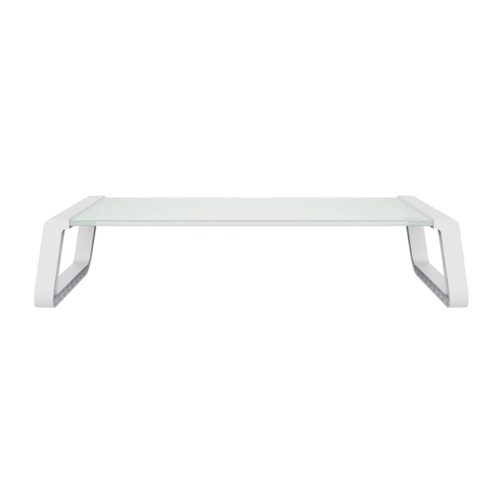 TRUST MONTA GLASS MONITOR STAND WHT