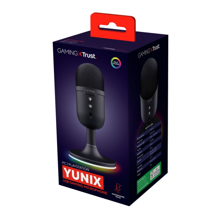 TRUST GXT234 YUNIX USB MICROPHONE BLK