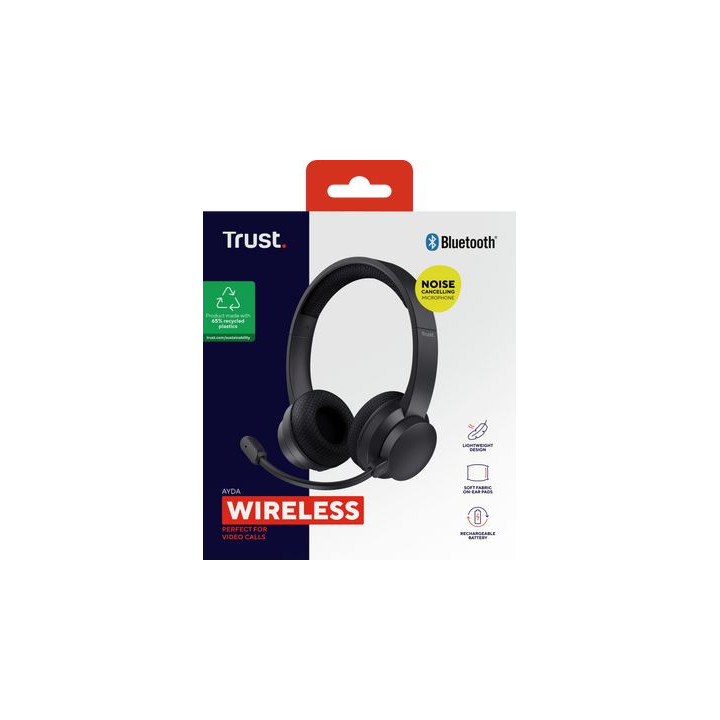 TRUST AYDA WIRELESS ENC PC HEADSET