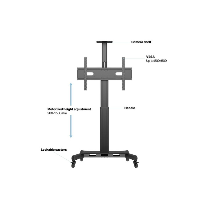 ITB M Motorized Public Floorstand Single Pillar 170 HD