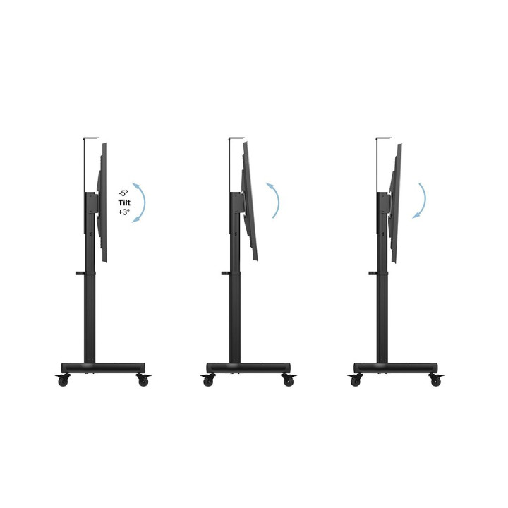 ITB M Motorized Public Floorstand Single Pillar 170 HD