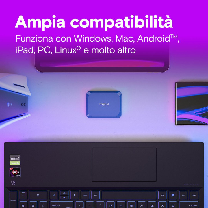 CRUCIAL X10 4TB PORTABLE SSD IP65