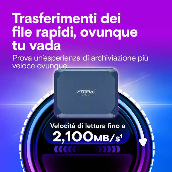 CRUCIAL X10 4TB PORTABLE SSD IP65