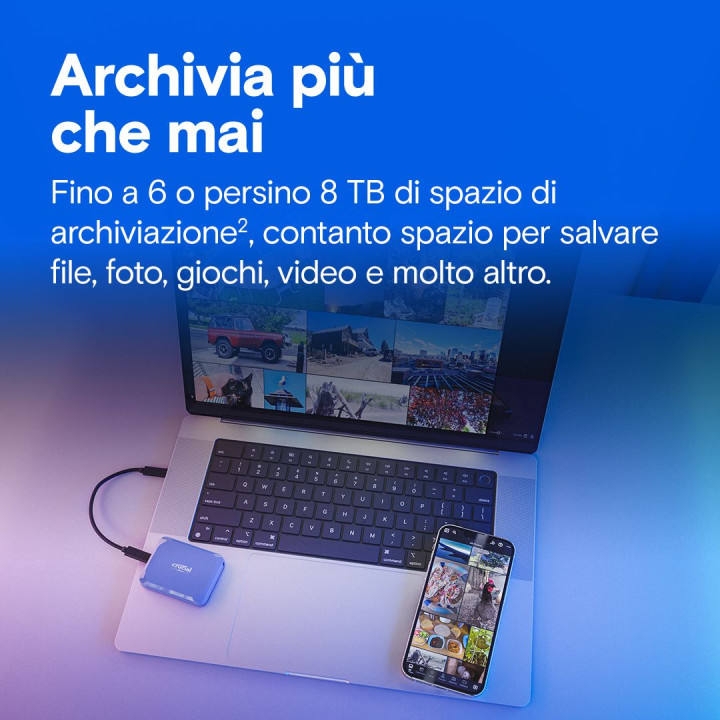 CRUCIAL X10 4TB PORTABLE SSD IP65