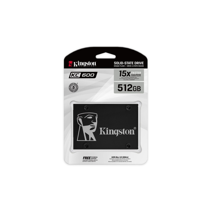 KINGSTON SSD INTERNO KC600 1TB 2.5 SATA3