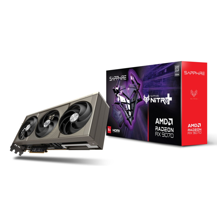 SAPPHIRE NITRO AMD RADEON RX 9070 GAMING OC 16GB