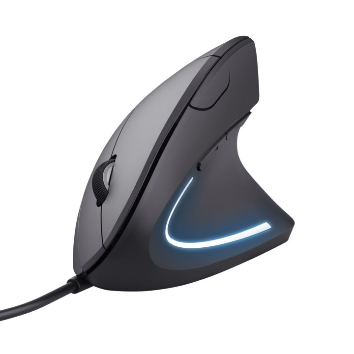 TRUST VERTO ERGO MOUSE BLK