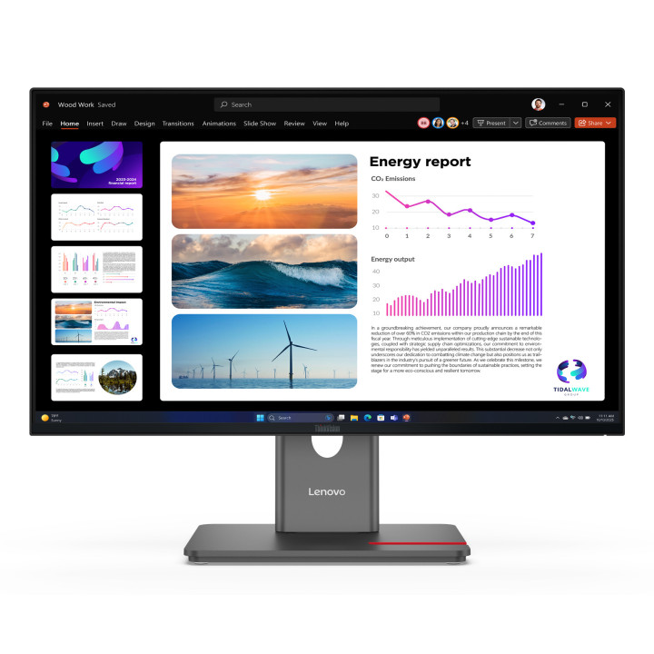 LENOVO TS THINKVISION P24Q-40 23.8QHD IPSQHDHDMIDPUS